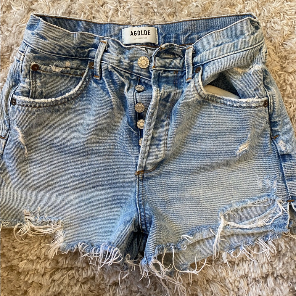 Agolde denim shorts